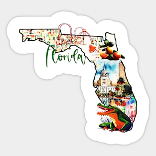 The State Of Florida Sticker